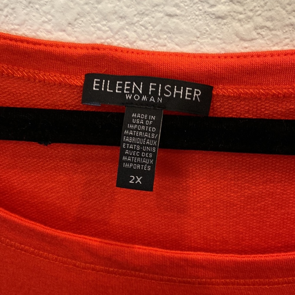 EILEEN FISHER 2X KNIT TOP